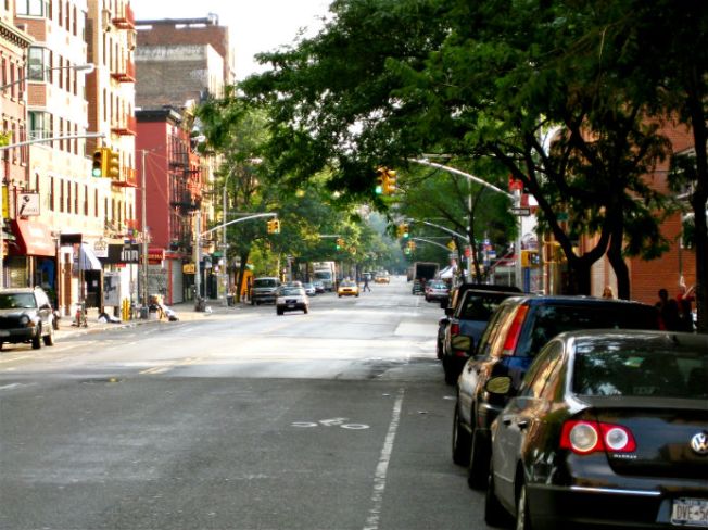 East village, First avenue